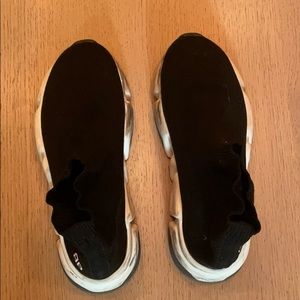 Kids Balenciaga black sneakers